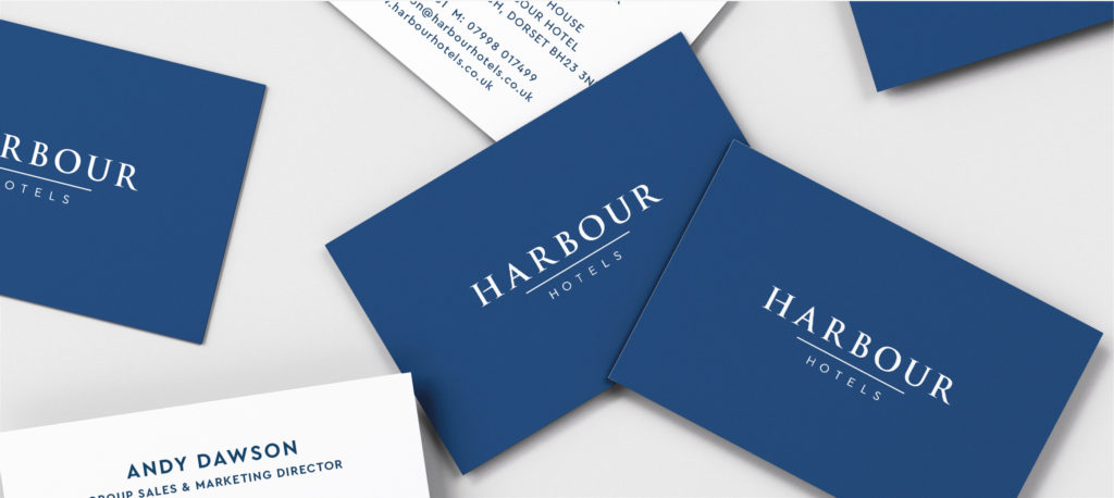 Harbour Hotels Work Business Cards
