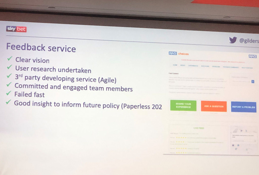 NHS Feedback Service Case Study - Digital Technology Delivery and Execution - SkyBet - IMG_7173